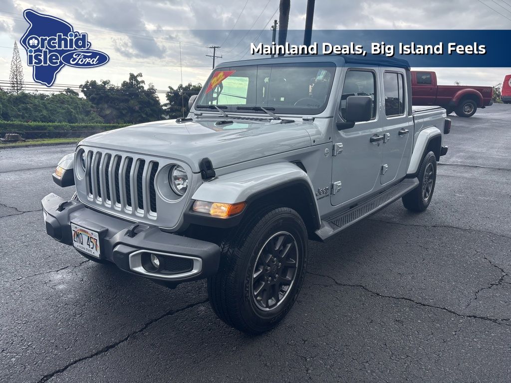 Used 2022 Jeep Gladiator Overland with VIN 1C6HJTFG4NL135999 for sale in Hilo, HI