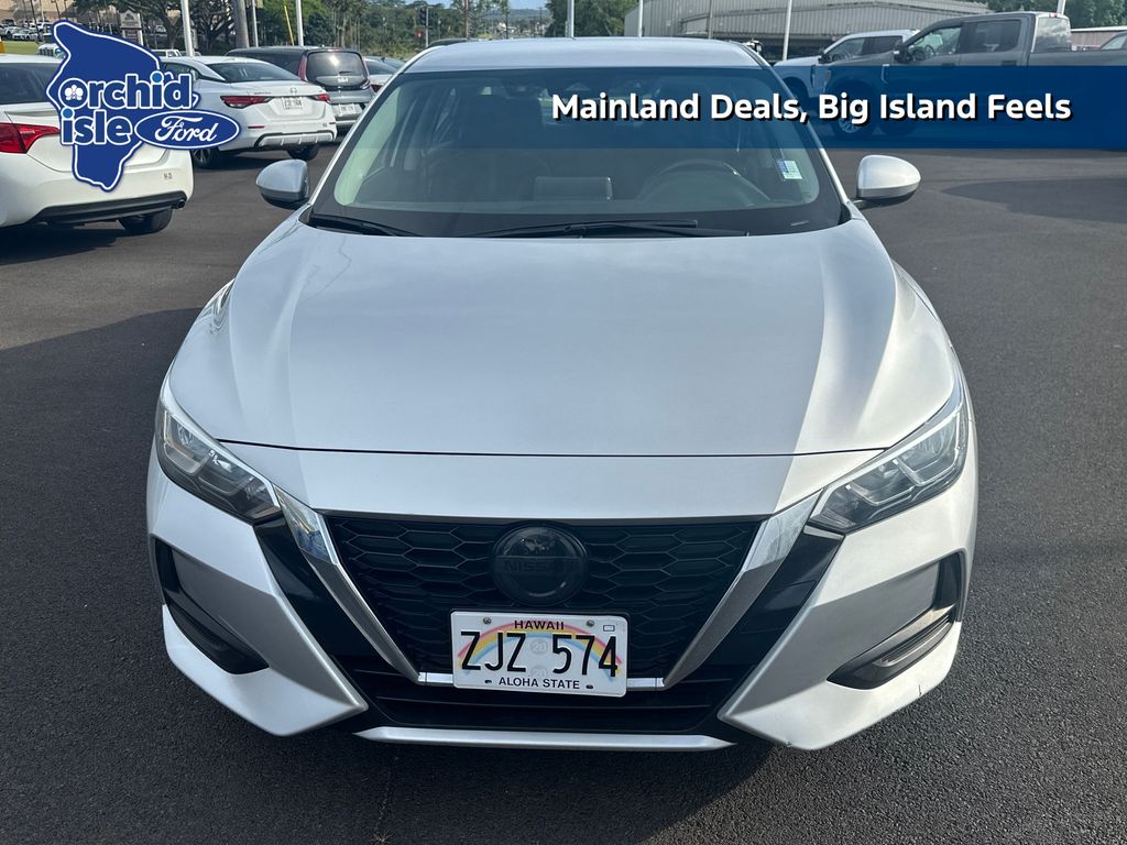 Used 2022 Nissan Sentra SV with VIN 3N1AB8CV2NY255303 for sale in Hilo, HI