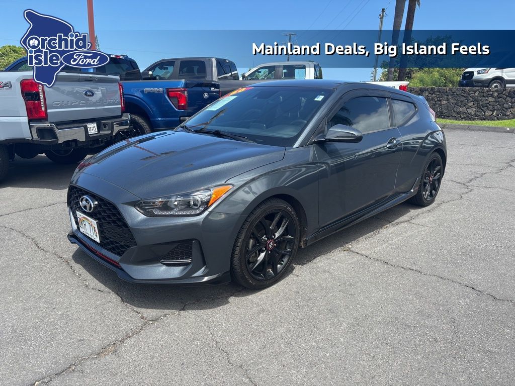 Used 2020 Hyundai Veloster R-Spec with VIN KMHTH6AB9LU031099 for sale in Hilo, HI