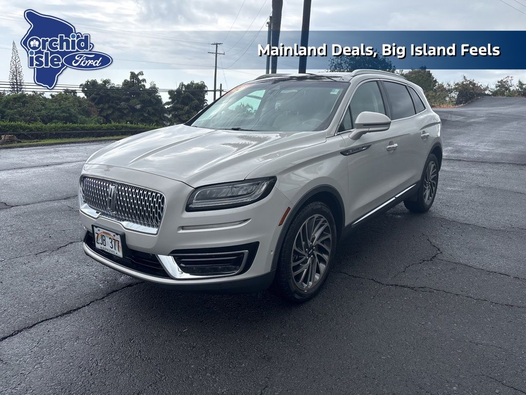 Used 2019 Lincoln Nautilus Reserve with VIN 2LMPJ8LP4KBL47271 for sale in Hilo, HI