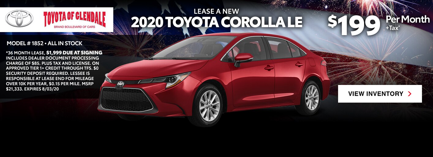 Toyota Dealer Serving Los Angeles & North Hollywood Toyota of Glendale