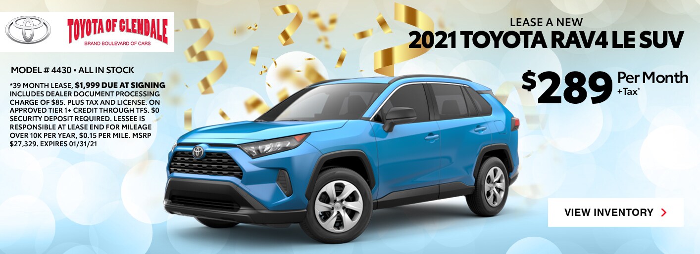 Toyota Dealer Cars Trucks SUVs for Sale Near Me Los Angeles Burbank ...