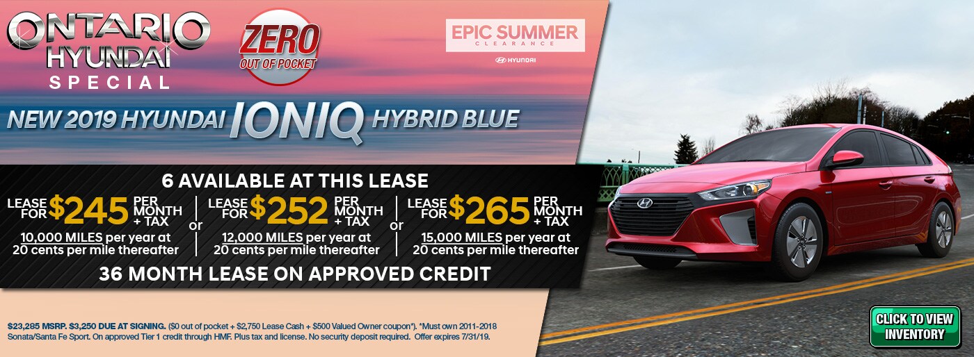 Ontario Hyundai 1 Hyundai Dealer in the Inland Empire