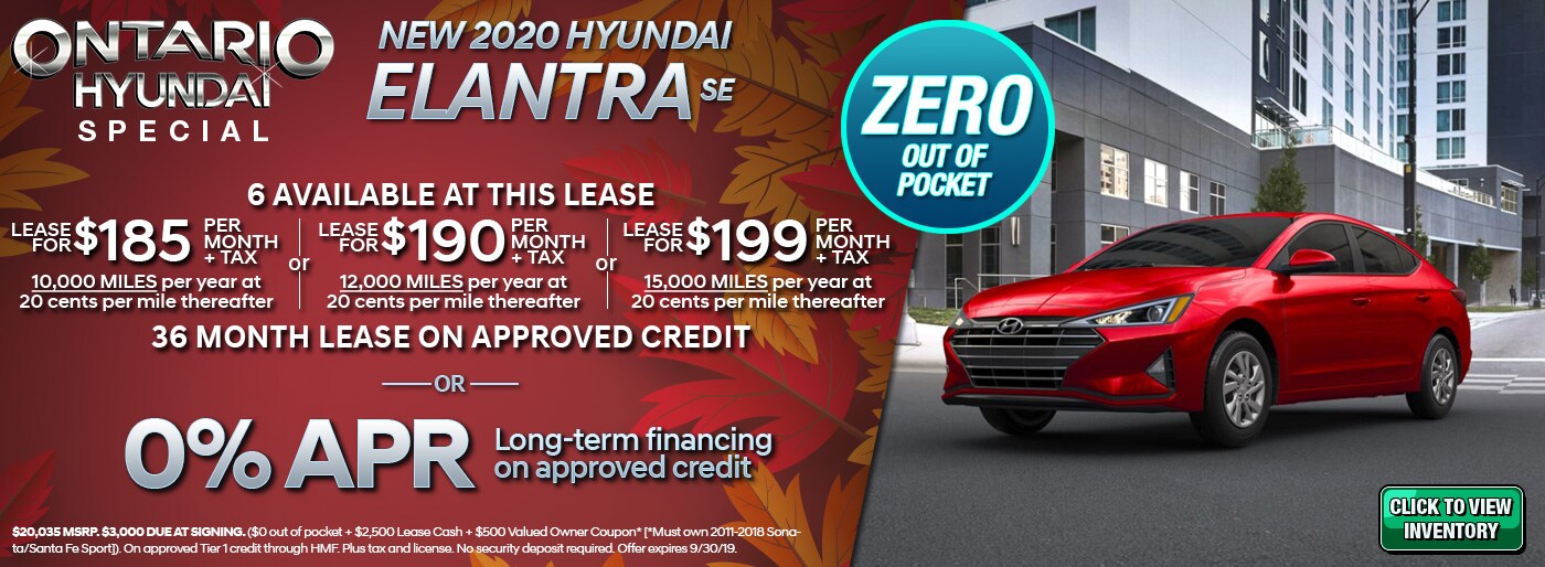 Ontario Hyundai 1 Hyundai Dealer in the Inland Empire