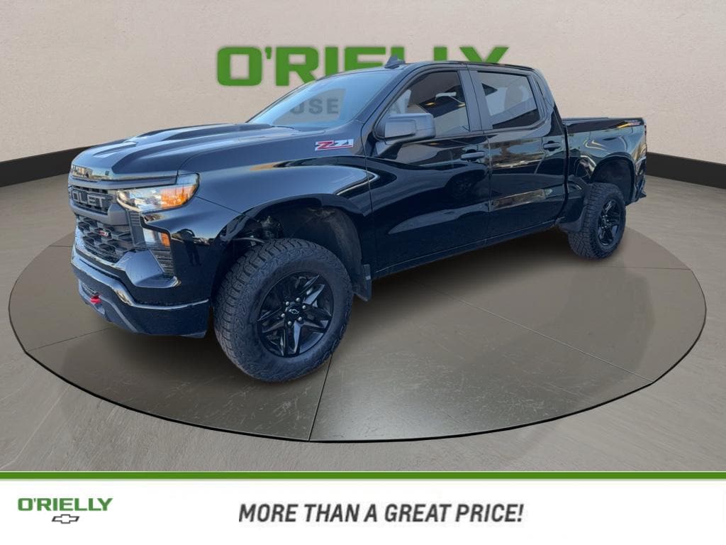 Certified 2025 Chevrolet Silverado 1500 Custom Trail Boss Truck