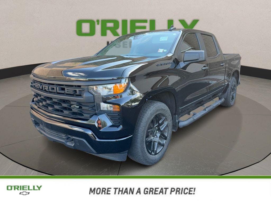 Used 2024 Chevrolet Silverado 1500 Custom Truck Crew Cab