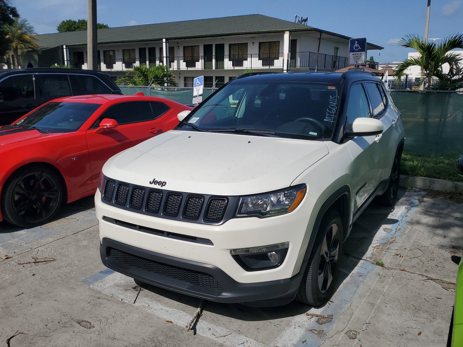 Used 2021 Jeep Compass Altitude with VIN 3C4NJCBB6MT604115 for sale in Orlando, FL