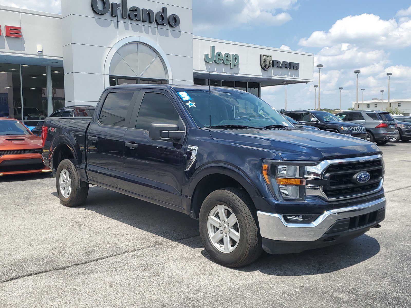 Used 2023 Ford F-150 XLT with VIN 1FTFW1E89PFA23135 for sale in Orlando, FL