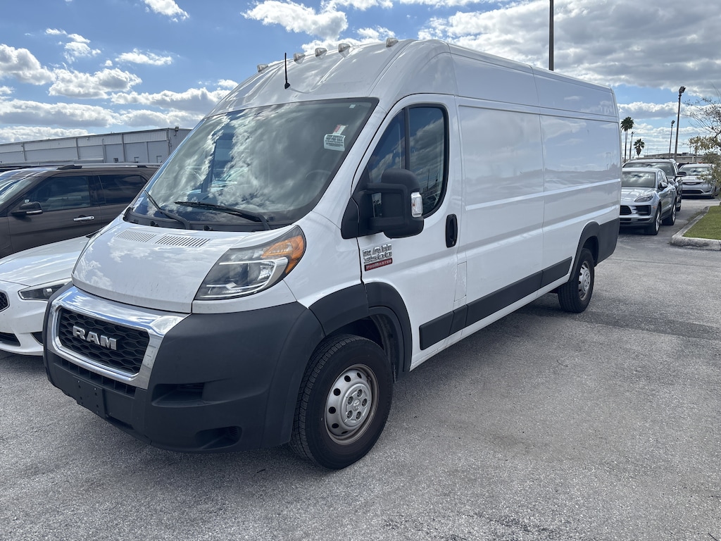 Used 2021 Ram Promaster Cargo Van High Roof 3500 High Roof 159 WB EXT