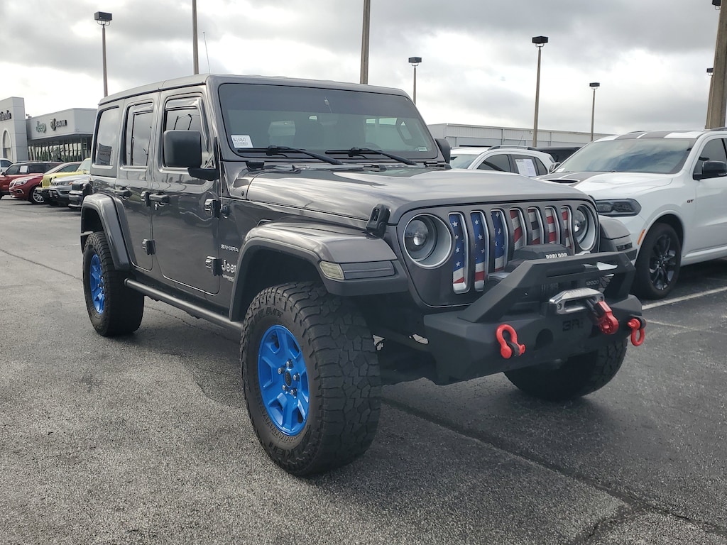 Used 2022 Jeep Wrangler Unlimited Sahara Unlimited Sahara 4x4