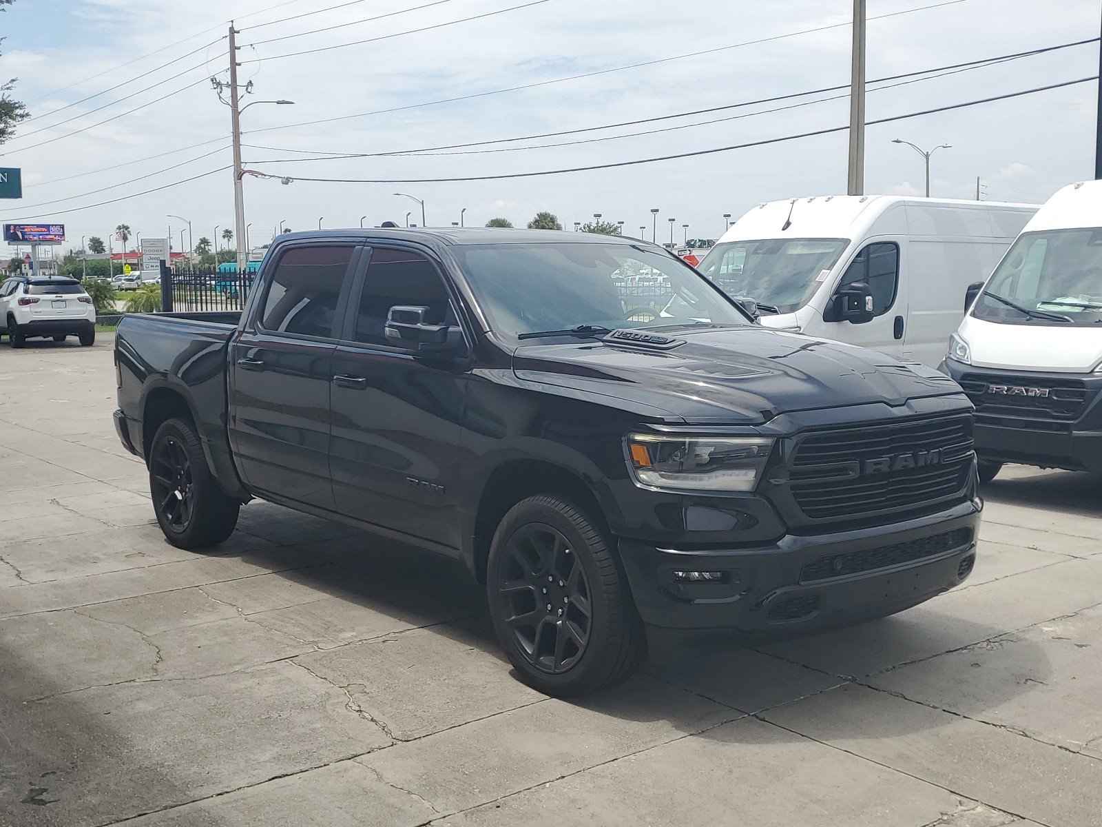 Used 2024 RAM Ram 1500 Pickup Laramie with VIN 1C6SRFJT3RN193245 for sale in Orlando, FL