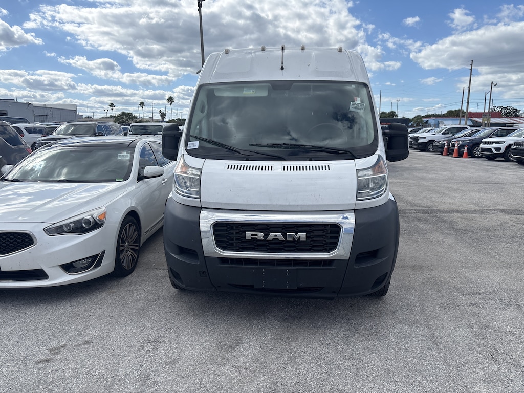 Used 2021 Ram Promaster Cargo Van High Roof 3500 High Roof 159 WB EXT