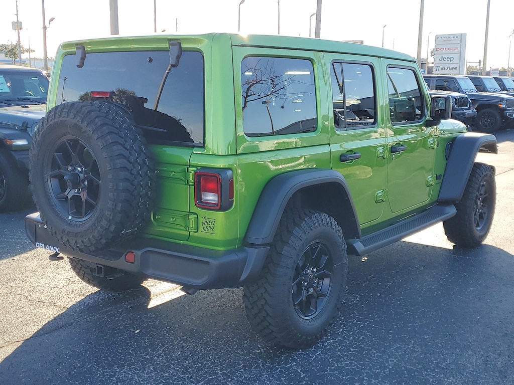 New 2026 Jeep Wrangler Willys Sport Utility