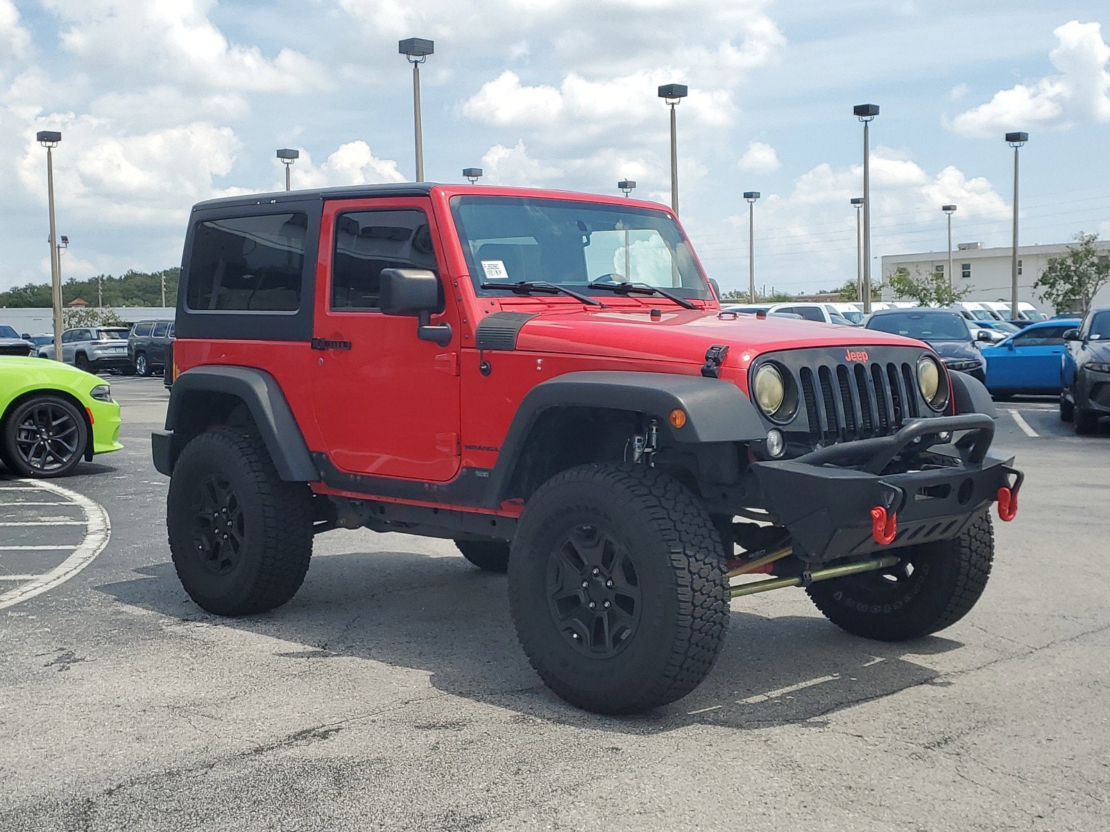 Used 2015 Jeep Wrangler Sport with VIN 1C4AJWAGXFL650980 for sale in Orlando, FL