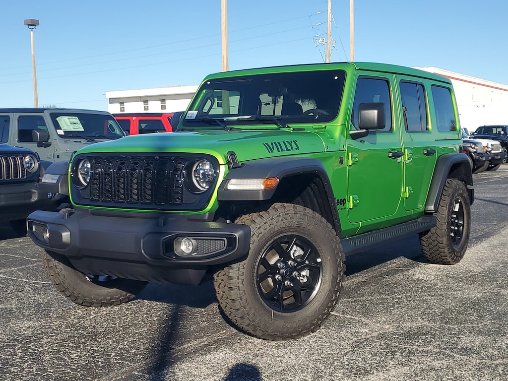 New 2026 Jeep Wrangler Willys Sport Utility