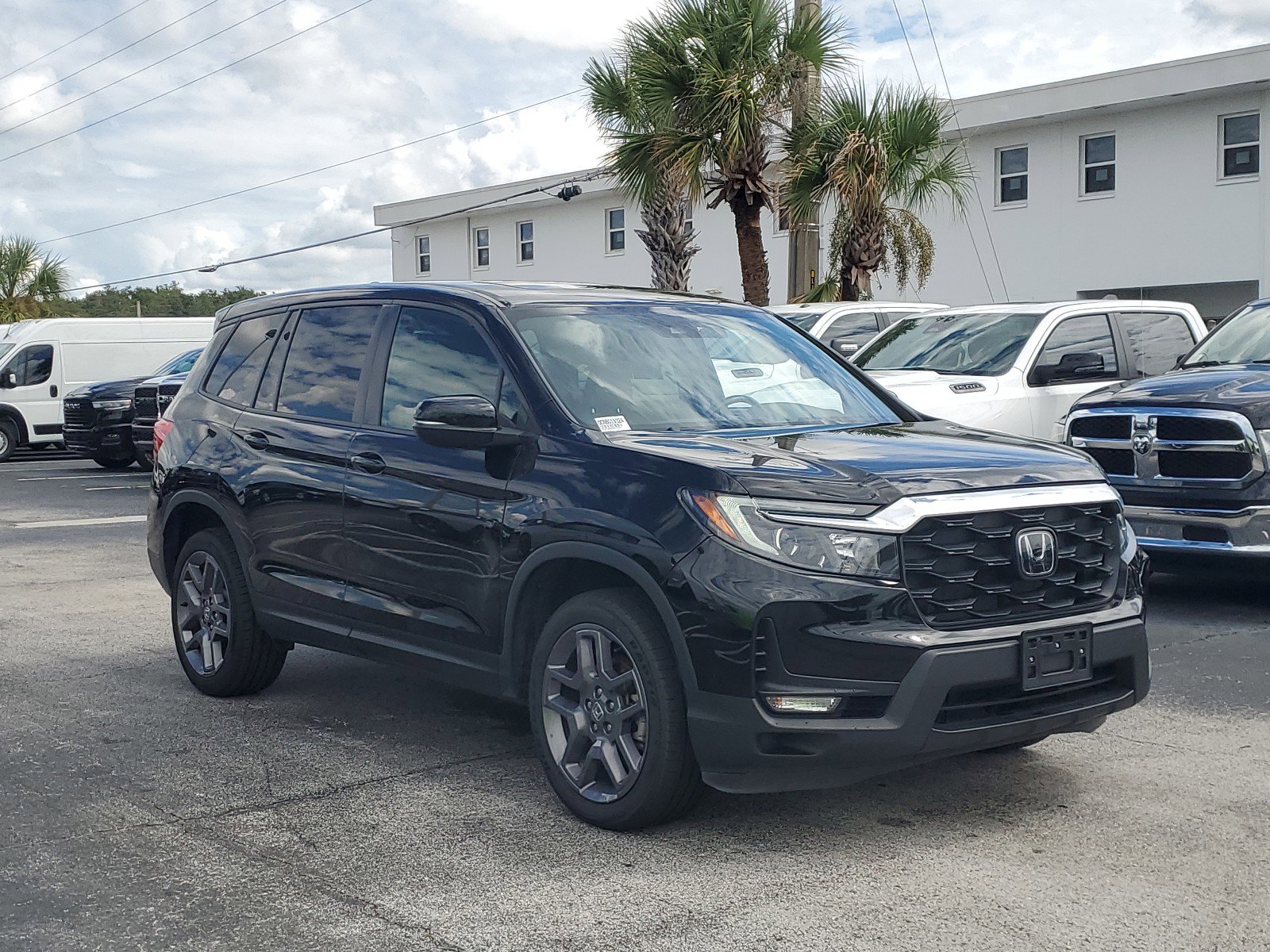 Used 2022 Honda Passport EX-L with VIN 5FNYF8H58NB019324 for sale in Orlando, FL