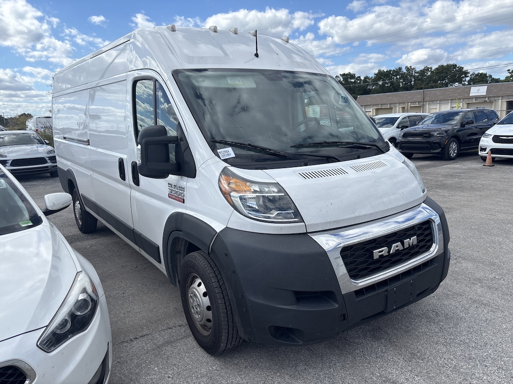 Used 2021 Ram Promaster Cargo Van High Roof 3500 High Roof 159 WB EXT