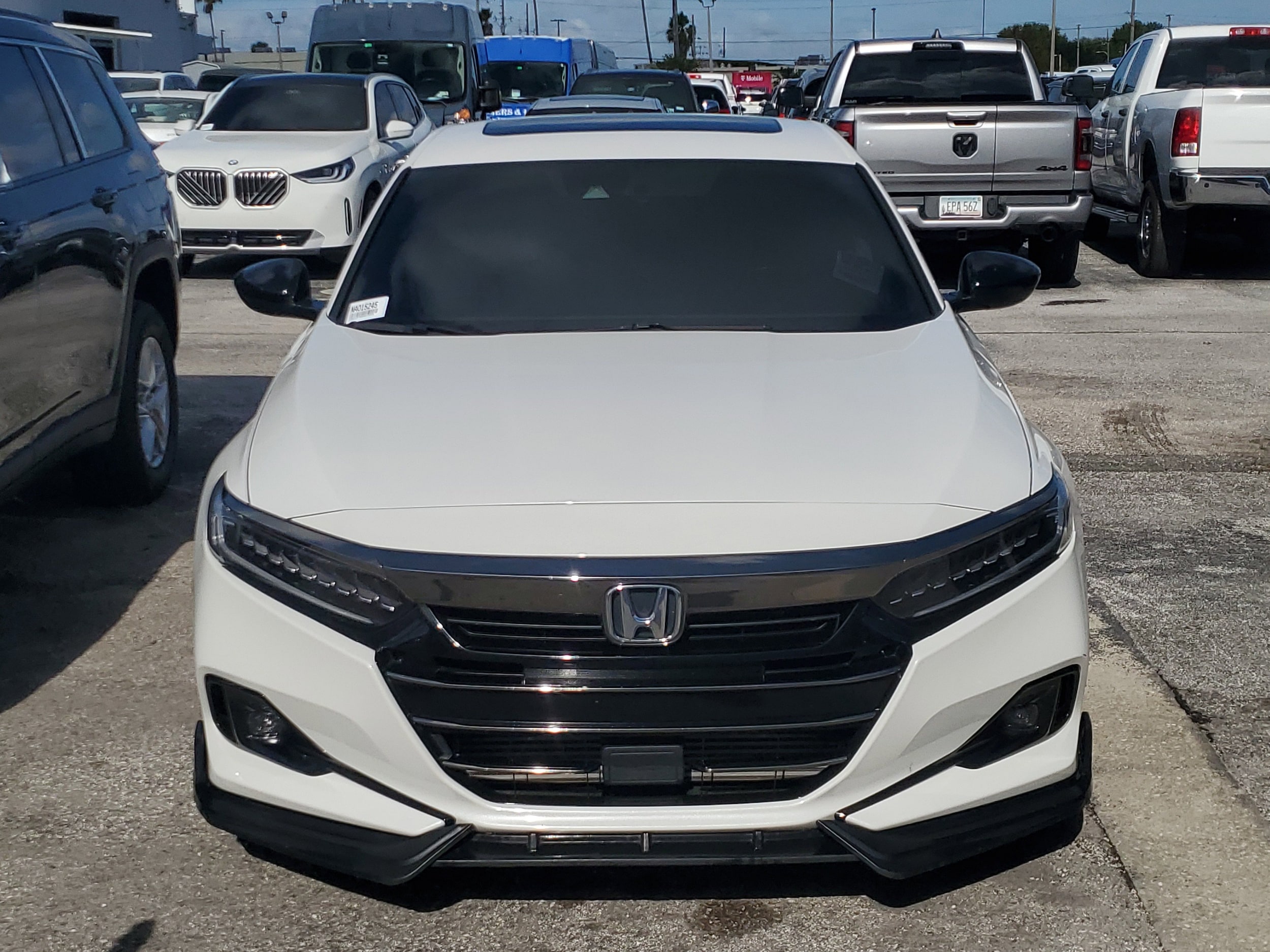 Used 2022 Honda Accord Sport with VIN 1HGCV2F36NA015245 for sale in Kansas City