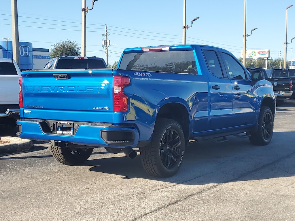 Used 2022 Chevrolet Silverado 1500 Custom 4WD Double Cab 147 Custom
