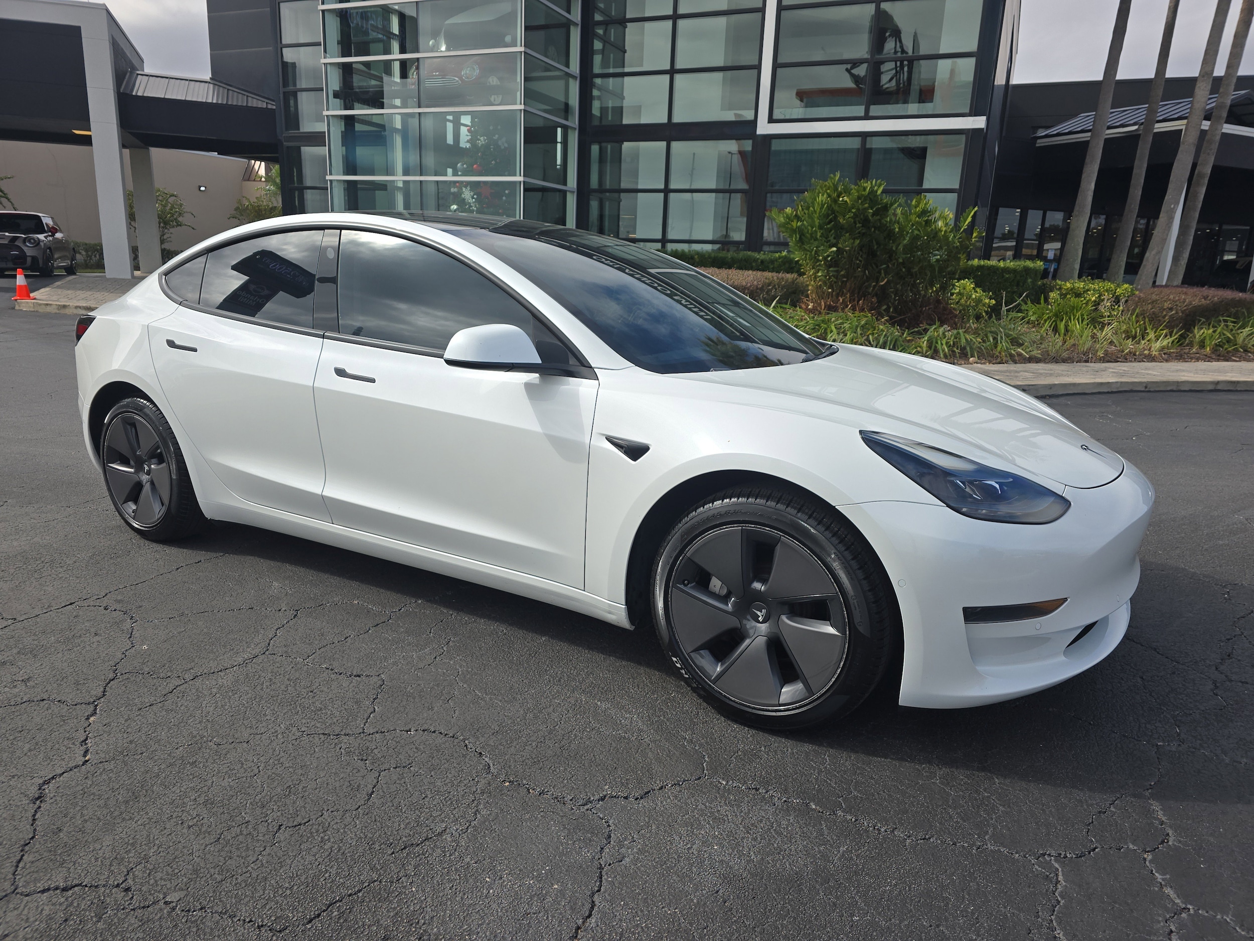 Used 2021 Tesla Model 3 Base with VIN 5YJ3E1EA1MF081975 for sale in Orlando, FL