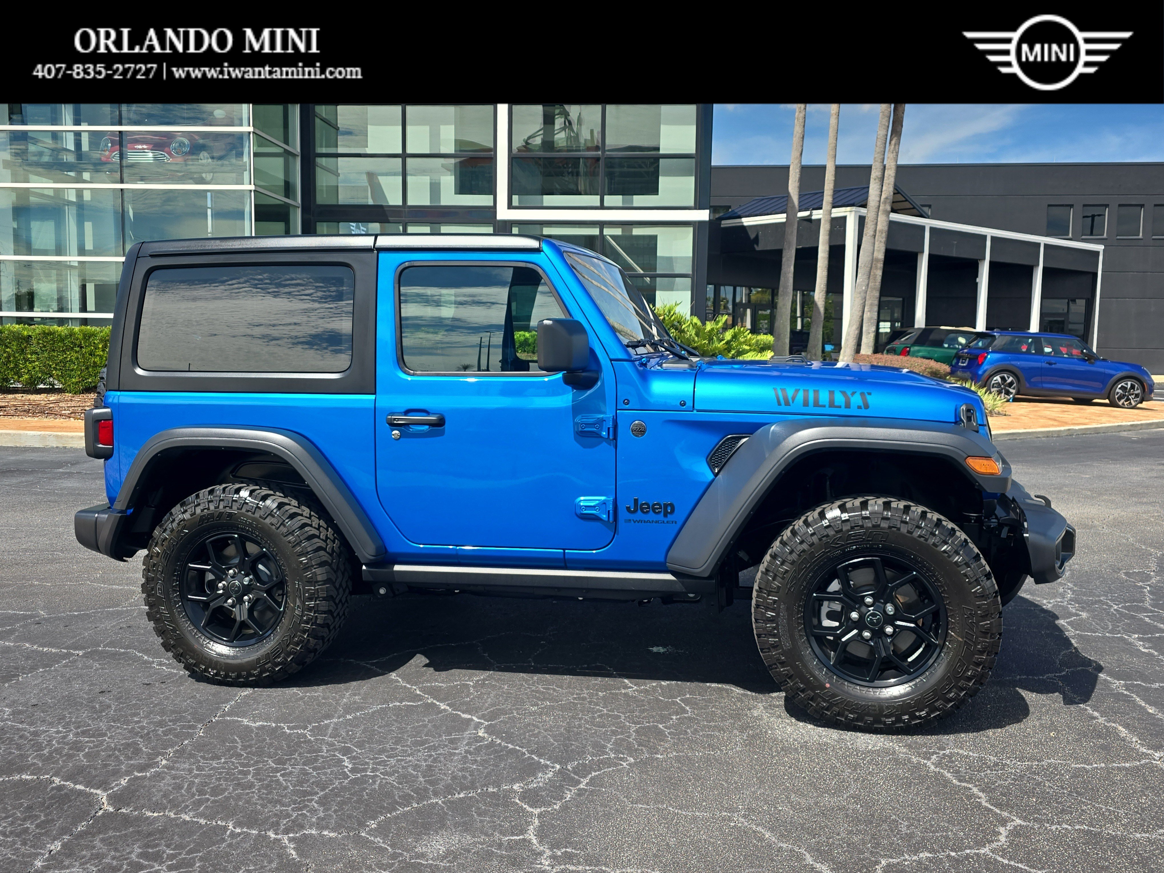 Used 2025 Jeep Wrangler Willys Willys 4x4