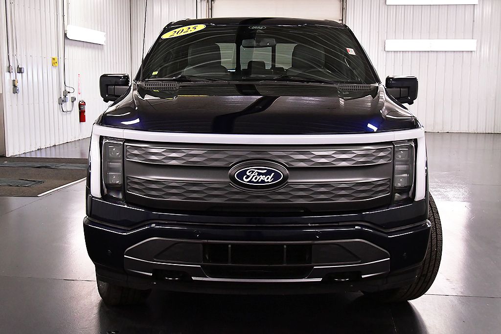 Used 2025 Ford F-150 Lightning Lariat with VIN 1FT6W5L79SWG03690 for sale in Medina, NY