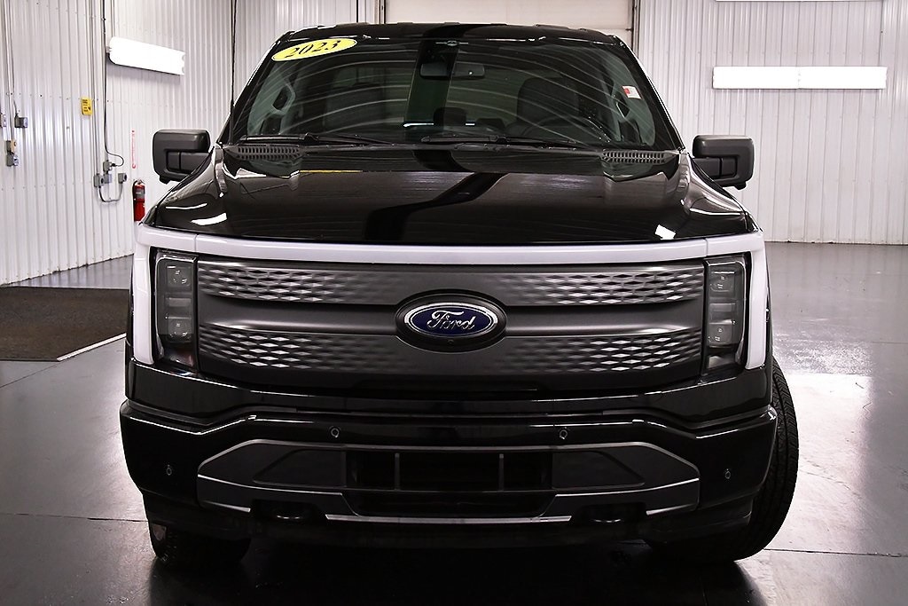 Used 2023 Ford F-150 Lightning XLT with VIN 1FTVW1ELXPWG52984 for sale in Medina, NY