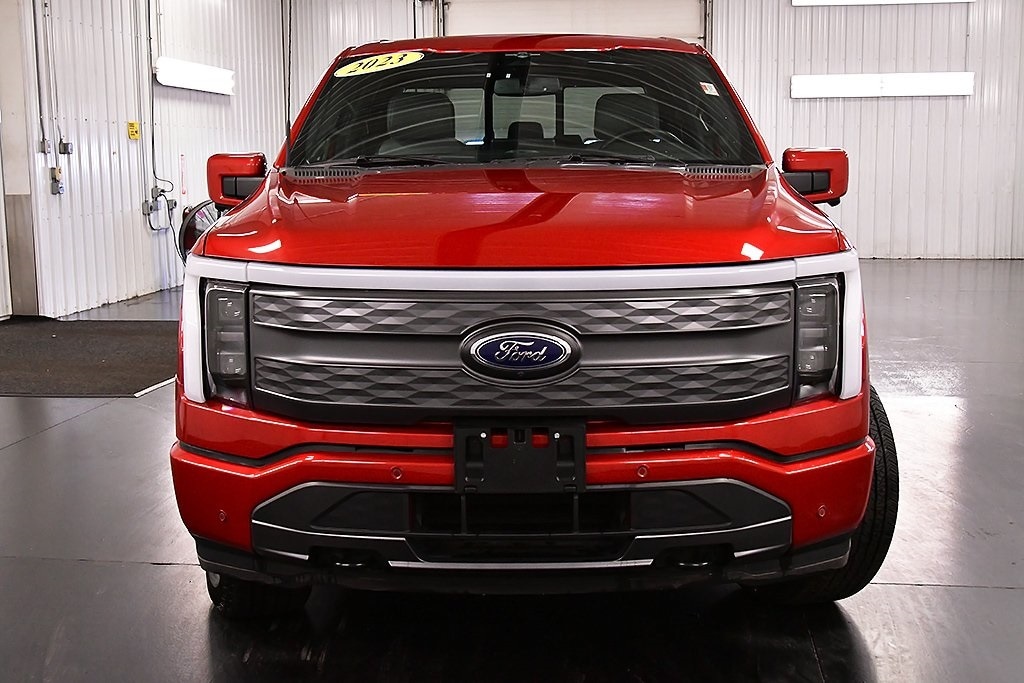 Used 2023 Ford F-150 Lightning Lariat with VIN 1FTVW1EV4PWG60435 for sale in Medina, NY