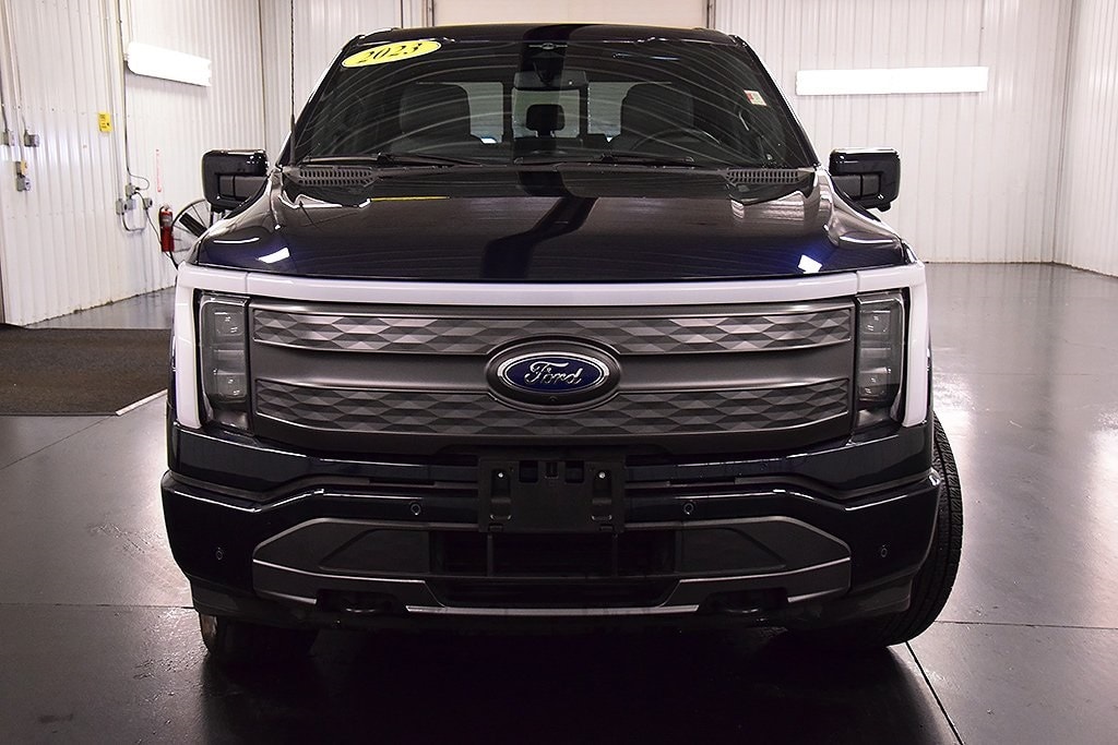 Used 2023 Ford F-150 Lightning Lariat with VIN 1FT6W1EV4PWG30534 for sale in Medina, NY