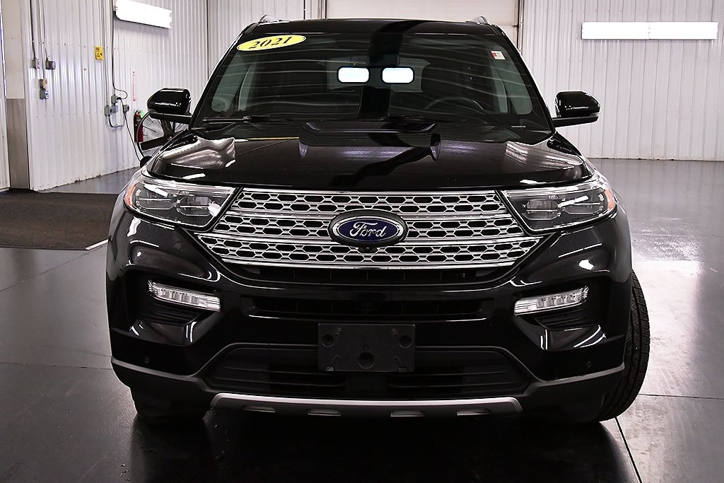 Used 2021 Ford Explorer Limited with VIN 1FM5K8FW4MNA14076 for sale in Medina, NY