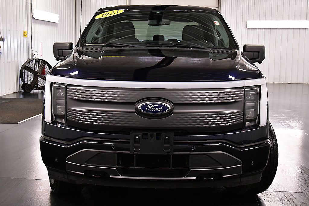 Used 2023 Ford F-150 Lightning XLT with VIN 1FTVW1EV6PWG35875 for sale in Medina, NY