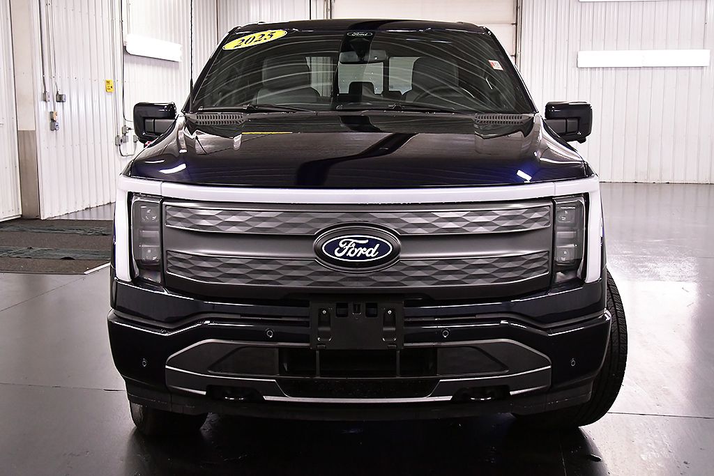 Used 2025 Ford F-150 Lightning Lariat with VIN 1FT6W5L75SWG20132 for sale in Medina, NY
