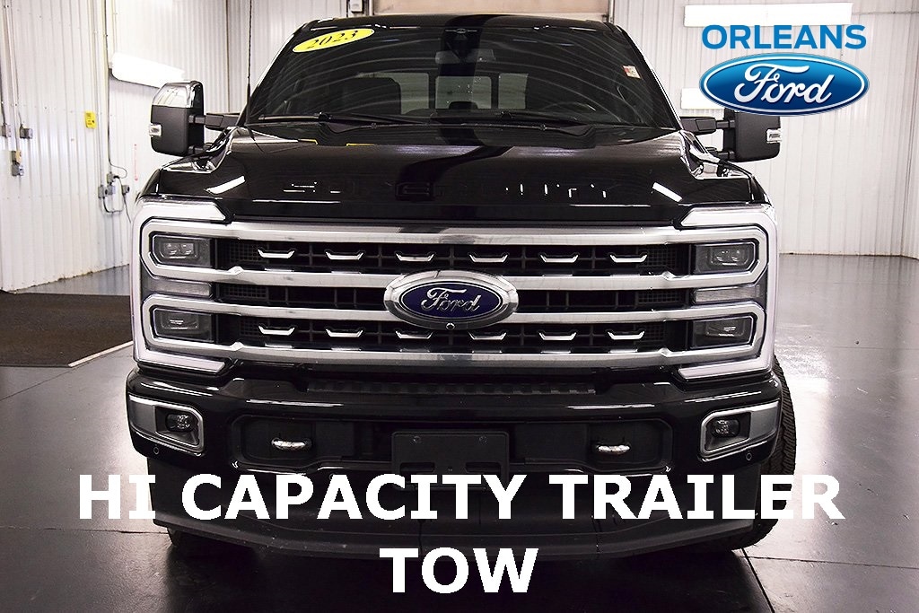 Used 2023 Ford F-250 Super Duty Platinum with VIN 1FT8W2BT3PEC75458 for sale in Medina, NY