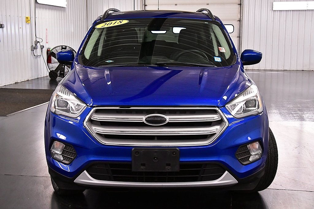 Used 2018 Ford Escape SEL with VIN 1FMCU9HD3JUB80741 for sale in Medina, NY