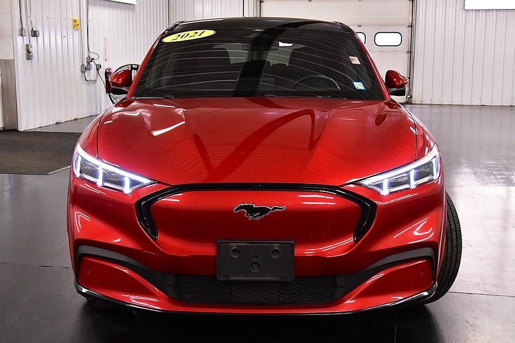 Used 2021 Ford Mustang Mach-E Premium AWD First Edition with VIN 3FMTK3SU0MMA07327 for sale in Medina, NY