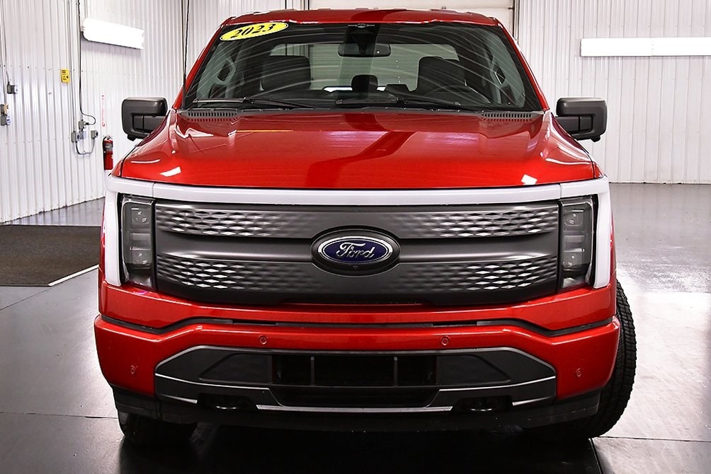 Used 2023 Ford F-150 Lightning XLT with VIN 1FTVW1EL0PWG60527 for sale in Medina, NY