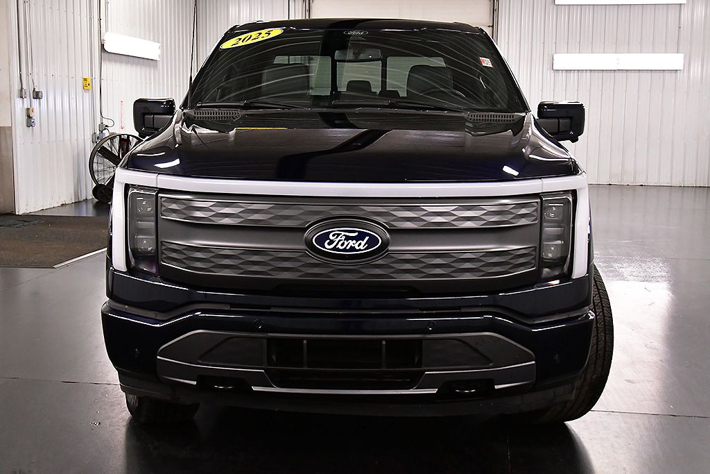 Used 2025 Ford F-150 Lightning Lariat with VIN 1FT6W5L71SWG03747 for sale in Medina, NY