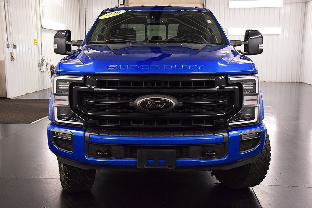 Used 2020 Ford F-250 Super Duty Lariat with VIN 1FT7W2BN9LEC15689 for sale in Medina, NY