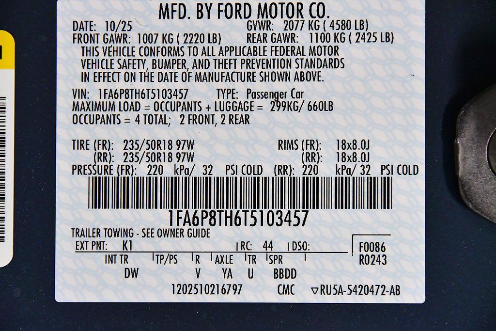 2026 Ford Mustang EcoBoost Fastback - Photo 12