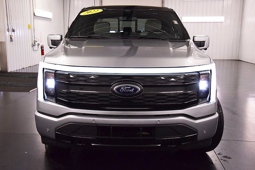 Used 2022 Ford F-150 Lightning Platinum with VIN 1FT6W1EV0NWG03232 for sale in Medina, NY