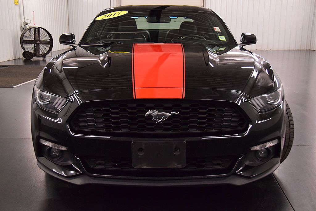 Used 2017 Ford Mustang EcoBoost Premium with VIN 1FA6P8TH1H5345466 for sale in Medina, NY