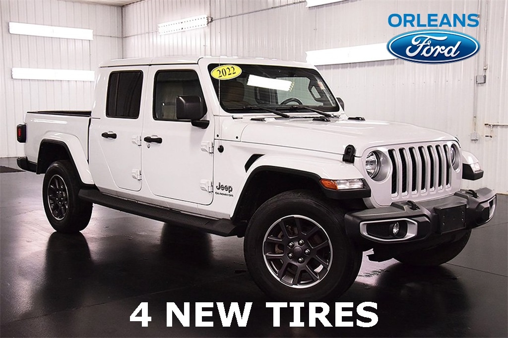 Used 2022 Jeep Gladiator Overland Crew Cab Short Bed Truck