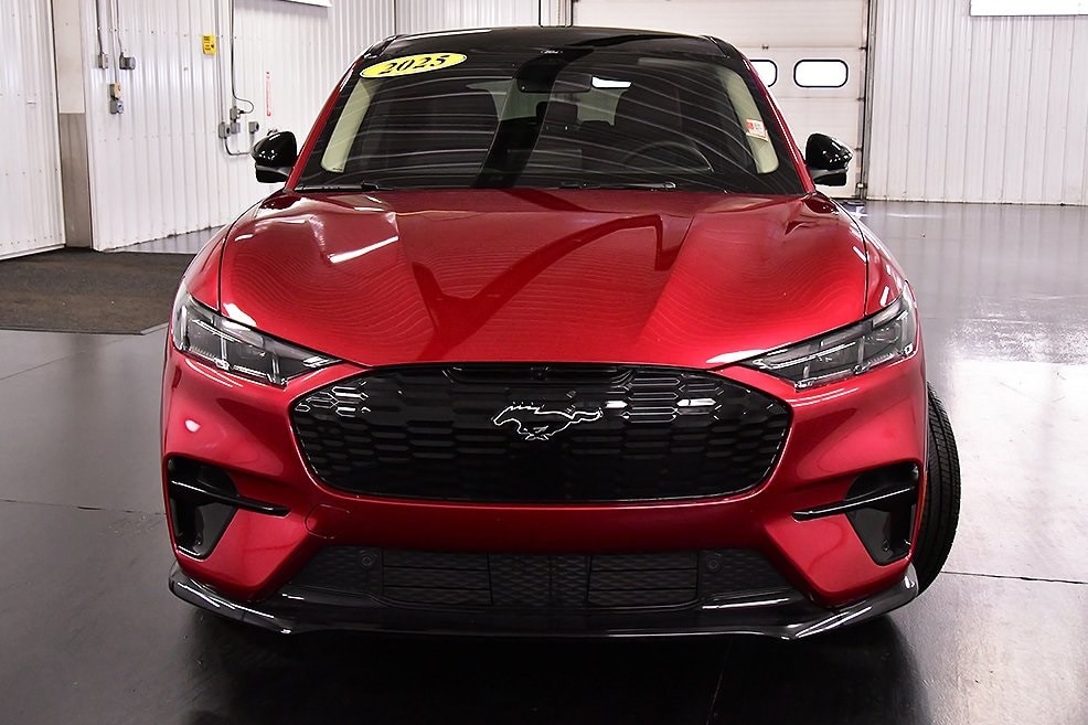 Used 2025 Ford Mustang Mach-E Premium AWD with VIN 3FMTK3SU6SMA07216 for sale in Medina, NY