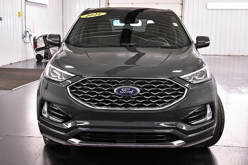 Used 2021 Ford Edge Titanium with VIN 2FMPK4K96MBA04470 for sale in Medina, NY