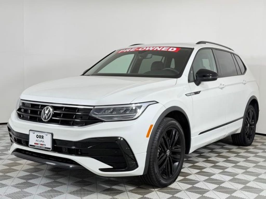 Used 2022 Volkswagen Tiguan 2.0T SE R-Line Black SUV