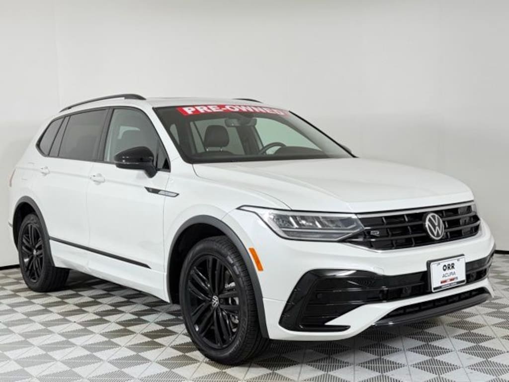 Used 2022 Volkswagen Tiguan 2.0T SE R-Line Black SUV