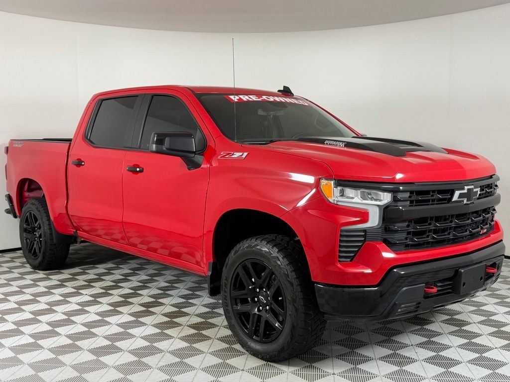 Used 2023 Chevrolet Silverado 1500 LT Trail Boss Truck Crew Cab