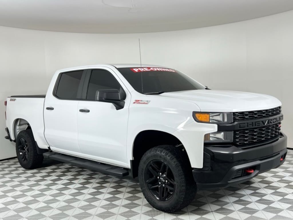 Used 2019 Chevrolet Silverado 1500 Silverado Custom Trail Boss Truck Crew Cab