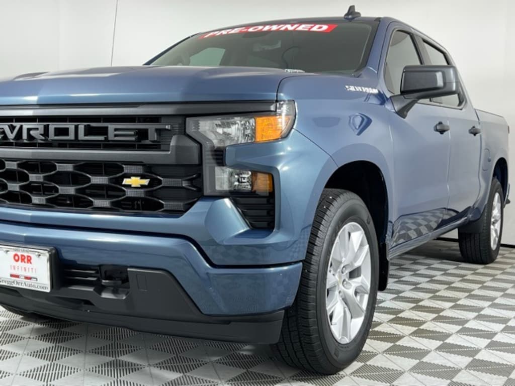 Used 2024 Chevrolet Silverado 1500 Custom Truck Crew Cab