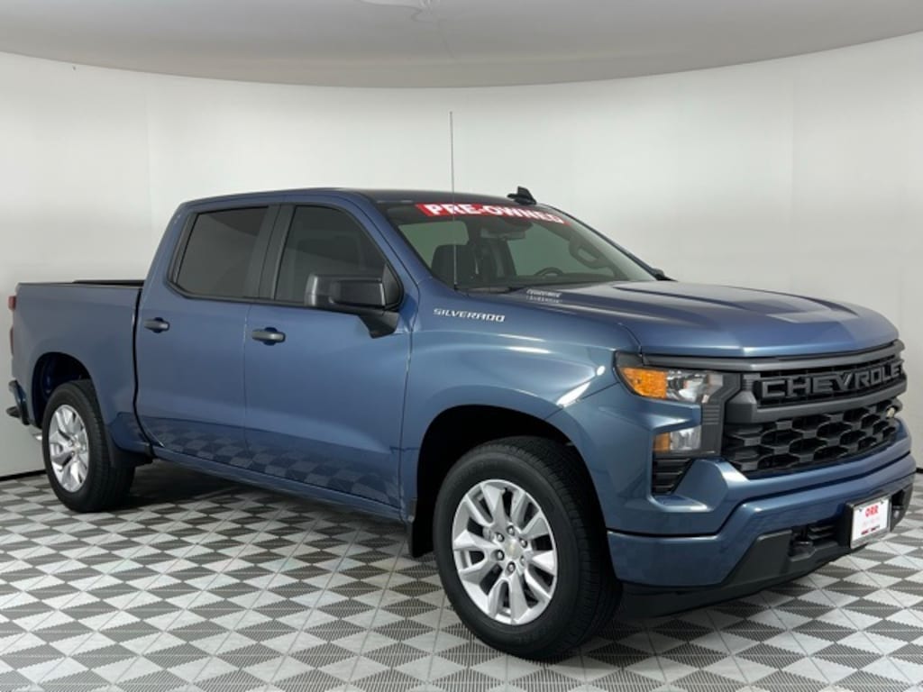 Used 2024 Chevrolet Silverado 1500 Custom Truck Crew Cab